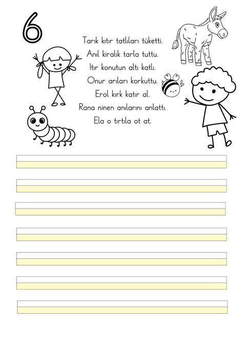 ı sesi okuma yazma etkinlikleri