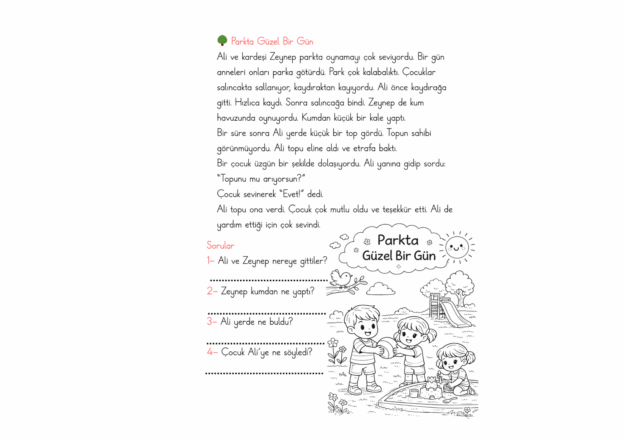 okuma anlama 4 adet 06/04/2026